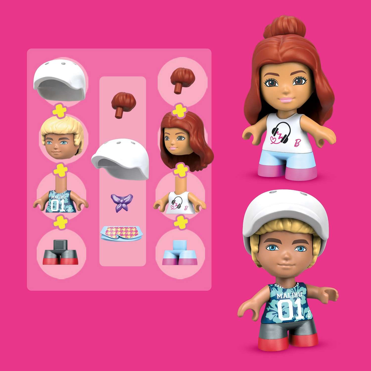 Конструктор Mega Construx Barbie Дорожное путешествие в ассортименте - фото 16