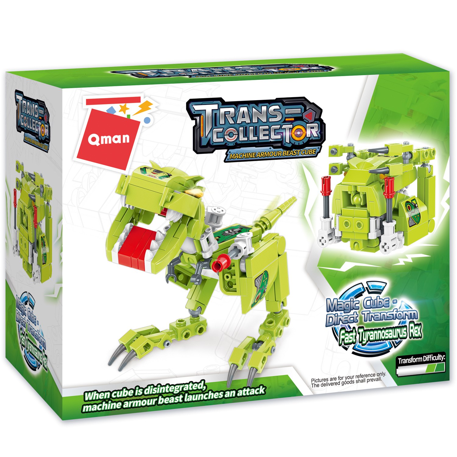 Конструктор QMAN Trans-collector сборная игровая модель - фото 2