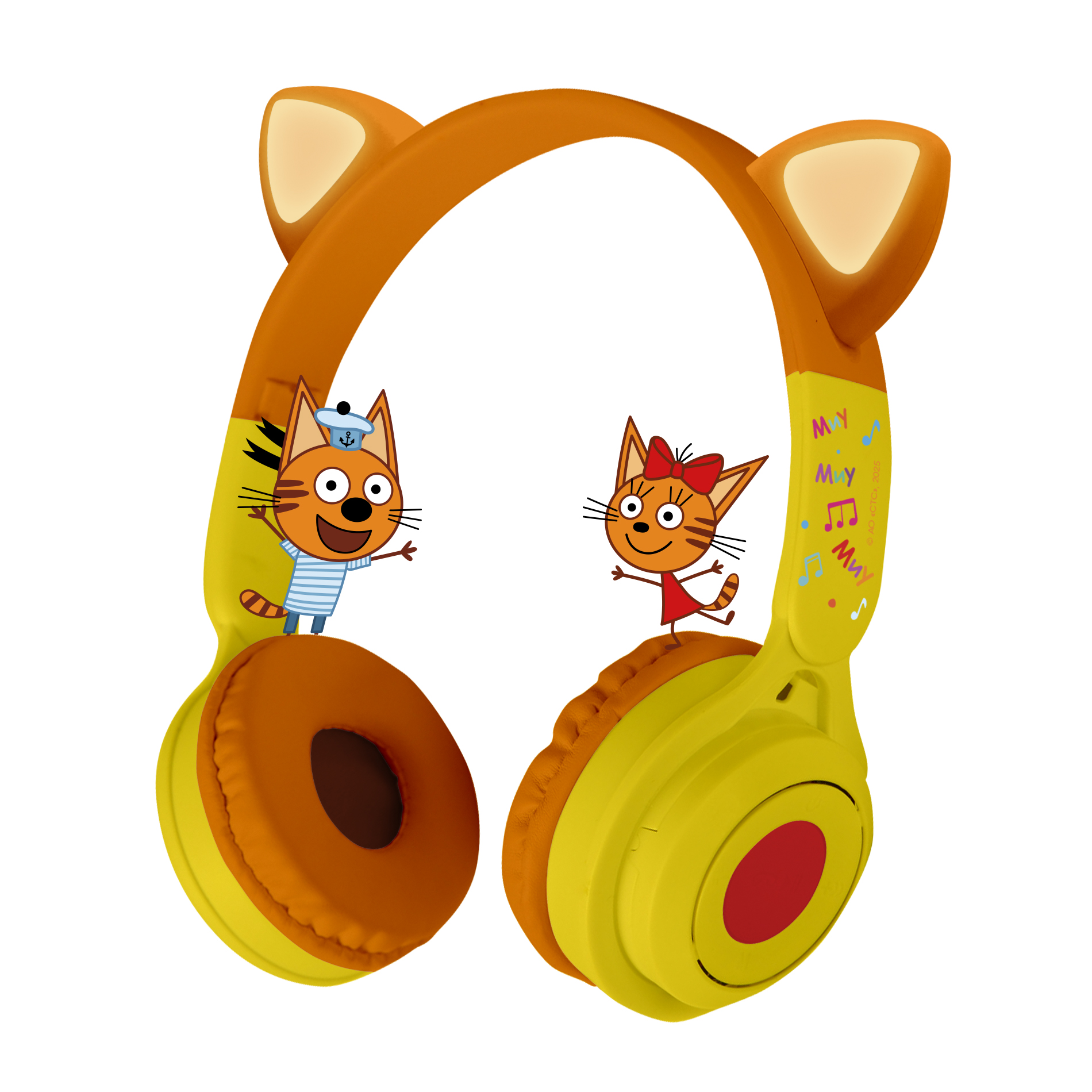 Наушники накладные Attivio Три Кота - фото 1