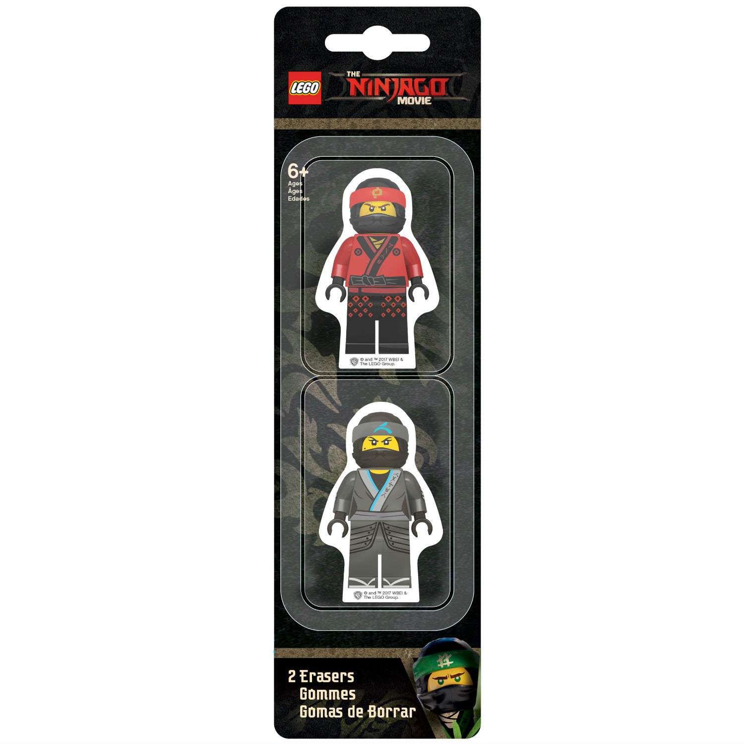 Ластик Lego Ninjago 2 шт. - фото 2