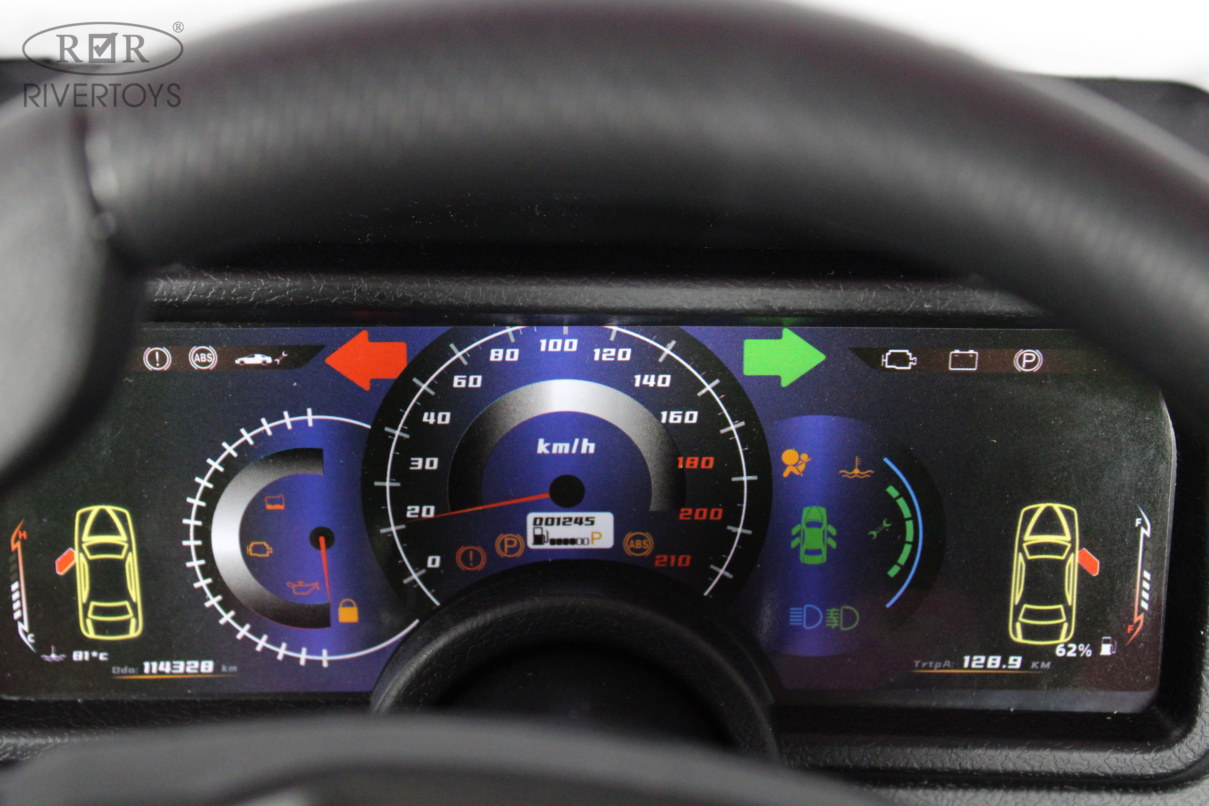 Электромобиль RIVERTOYS F888FF-RED С пультом ДУ - фото 20