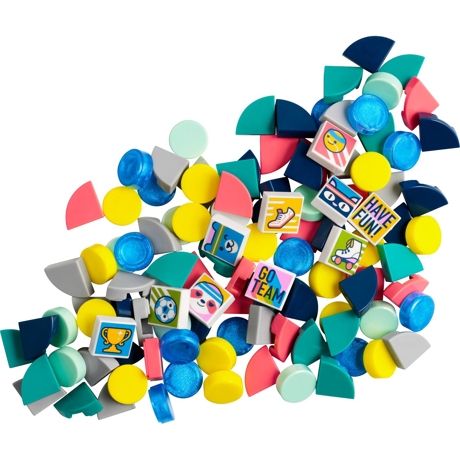 Конструктор LEGO DOTS Extra Dots Series Sport блочный - фото 1
