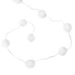 Гирлянда фигурная ё мягкие шарики