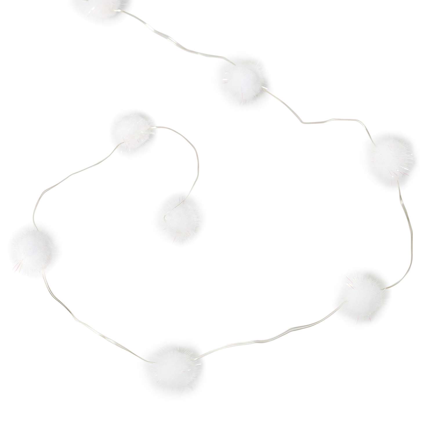 Гирлянда фигурная ё мягкие шарики - фото 1