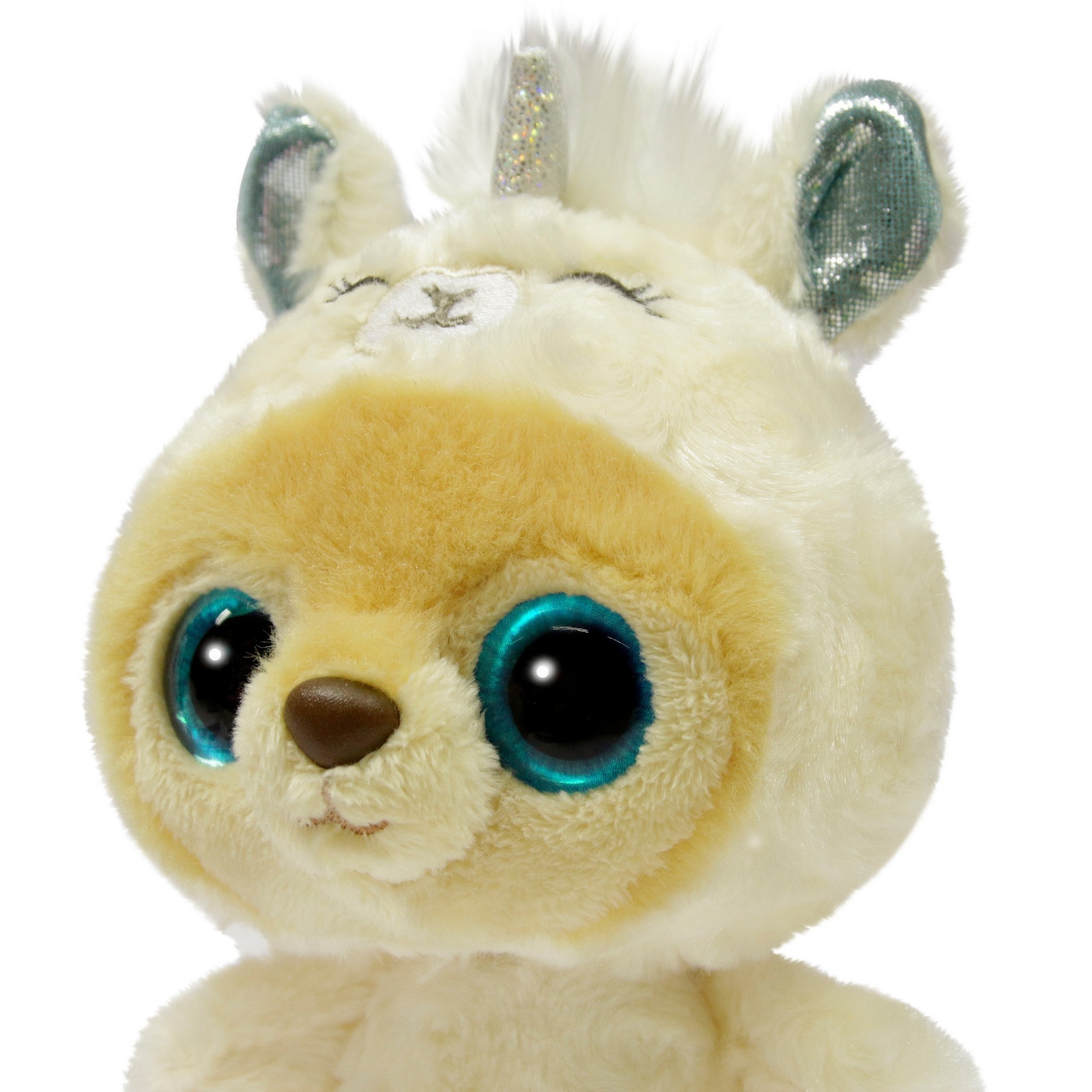 Мягкая игрушка Aurora обезьянка Roodee хочет быть ламой - фото 3