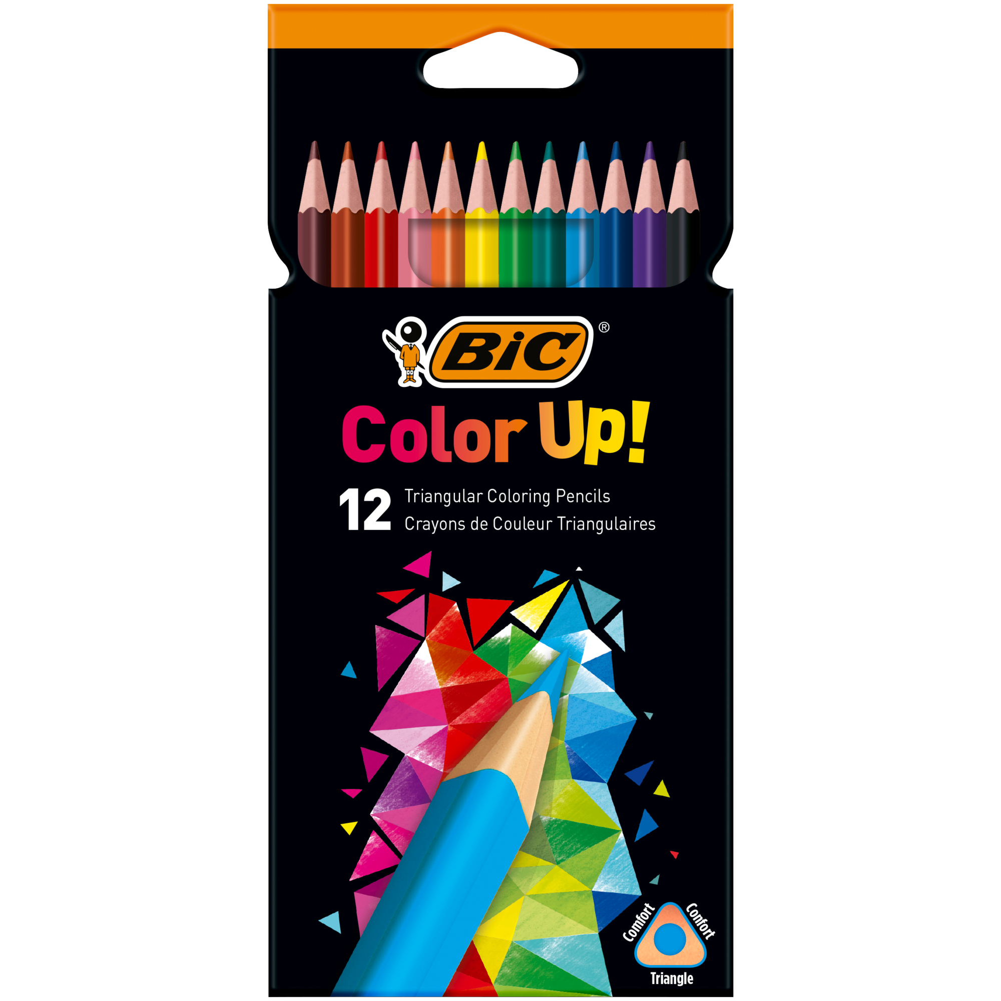 Карандаши цветные BIC 12 шт. - фото 7