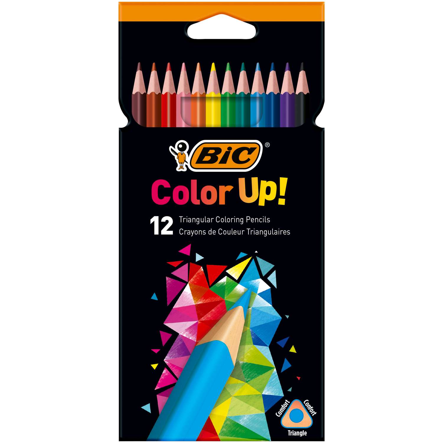 Карандаши цветные BIC 12 шт. - фото 7