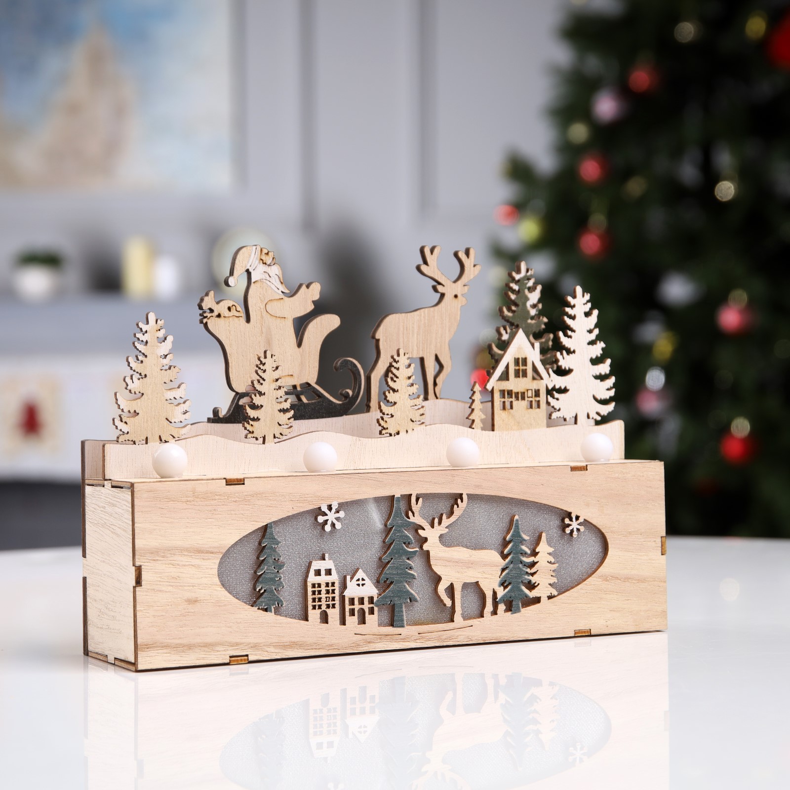 Светодиодная фигура Sima-Land «Новогодняя ночь» - фото 2