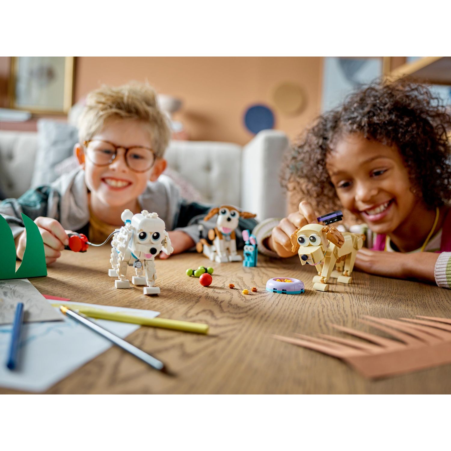 Конструктор LEGO Creator Adorable Dogs 475 дет. - фото 9