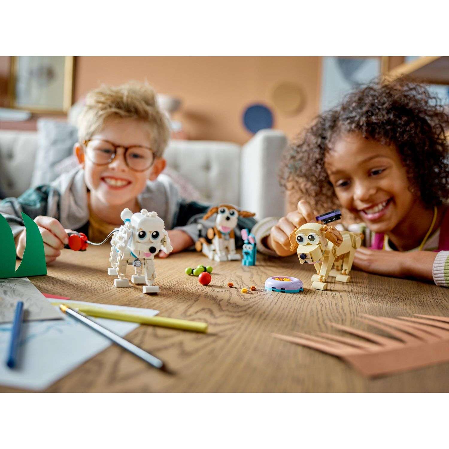 Конструктор LEGO Creator Adorable Dogs 475 дет. - фото 9