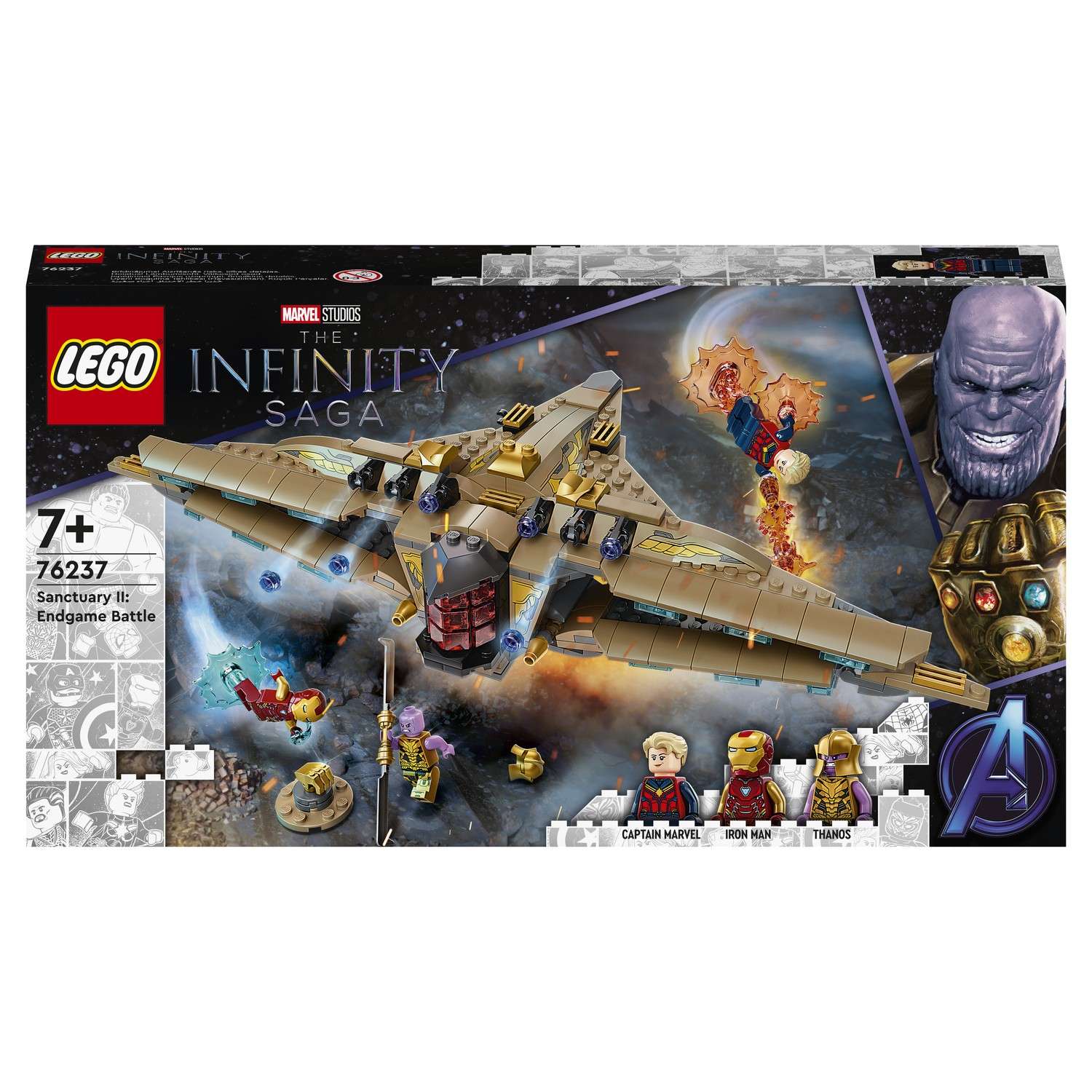 Конструктор LEGO Marvel Super Heroes Святилище II финальная битва блочный - фото 2