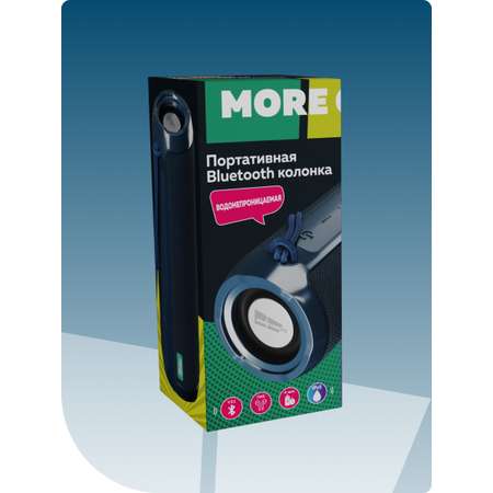 Колонка bluetooth More Choice BS22 Blue