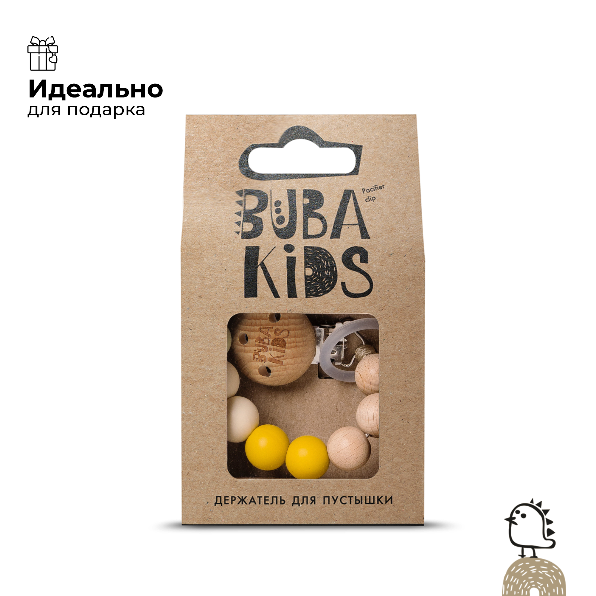 Клипса для пустышки BUBA KIDS - фото 3