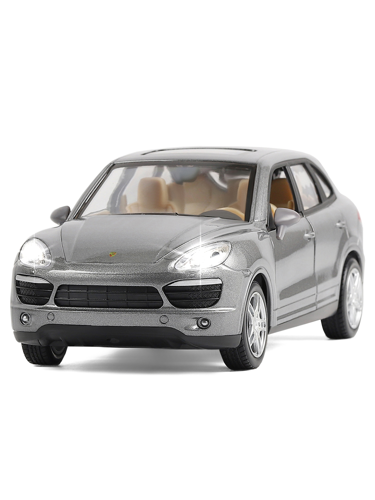 Внедорожник АВТОпанорама Porsche Cayenne S 1:24 JB1200119 - фото 11