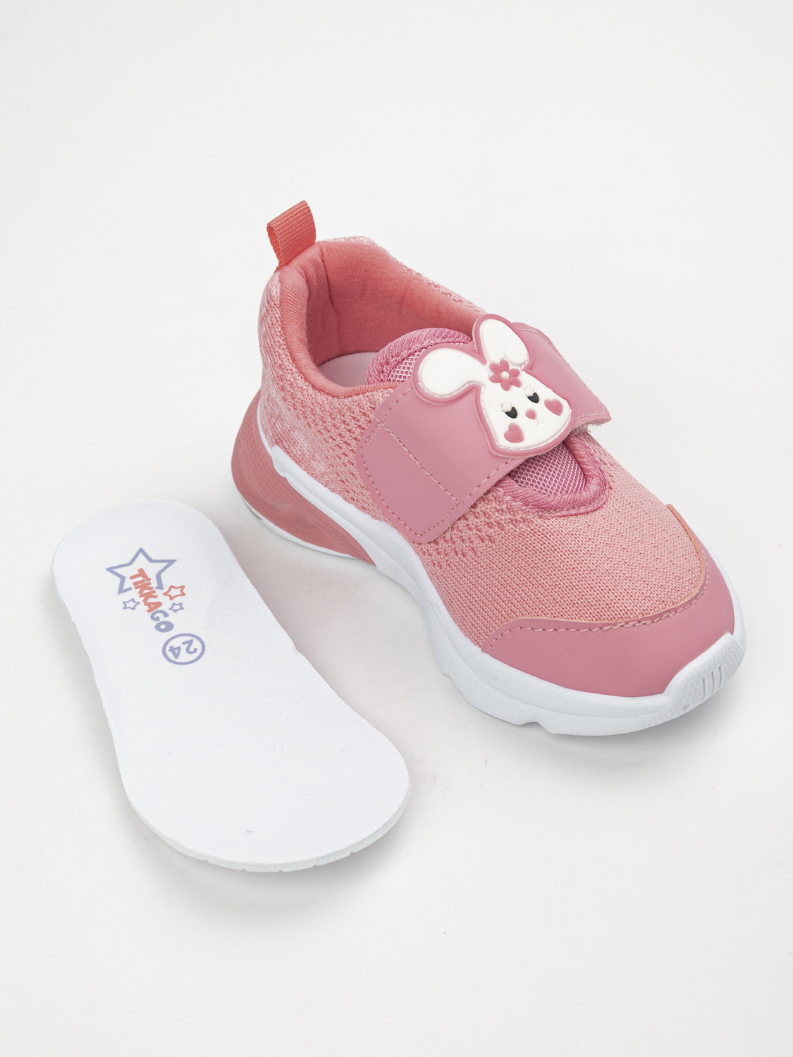 Кроссовки TikkaGo 7T24_12608_pink-white - фото 3