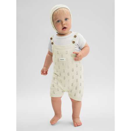 Полукомбинезон и чепчик Happy Baby