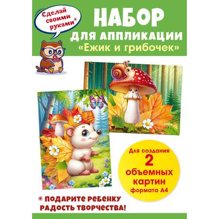 Набор для творчества Открытая планета аппликация