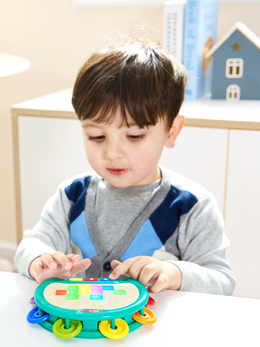 Игрушка музыкальная Hape бубен - фото 6