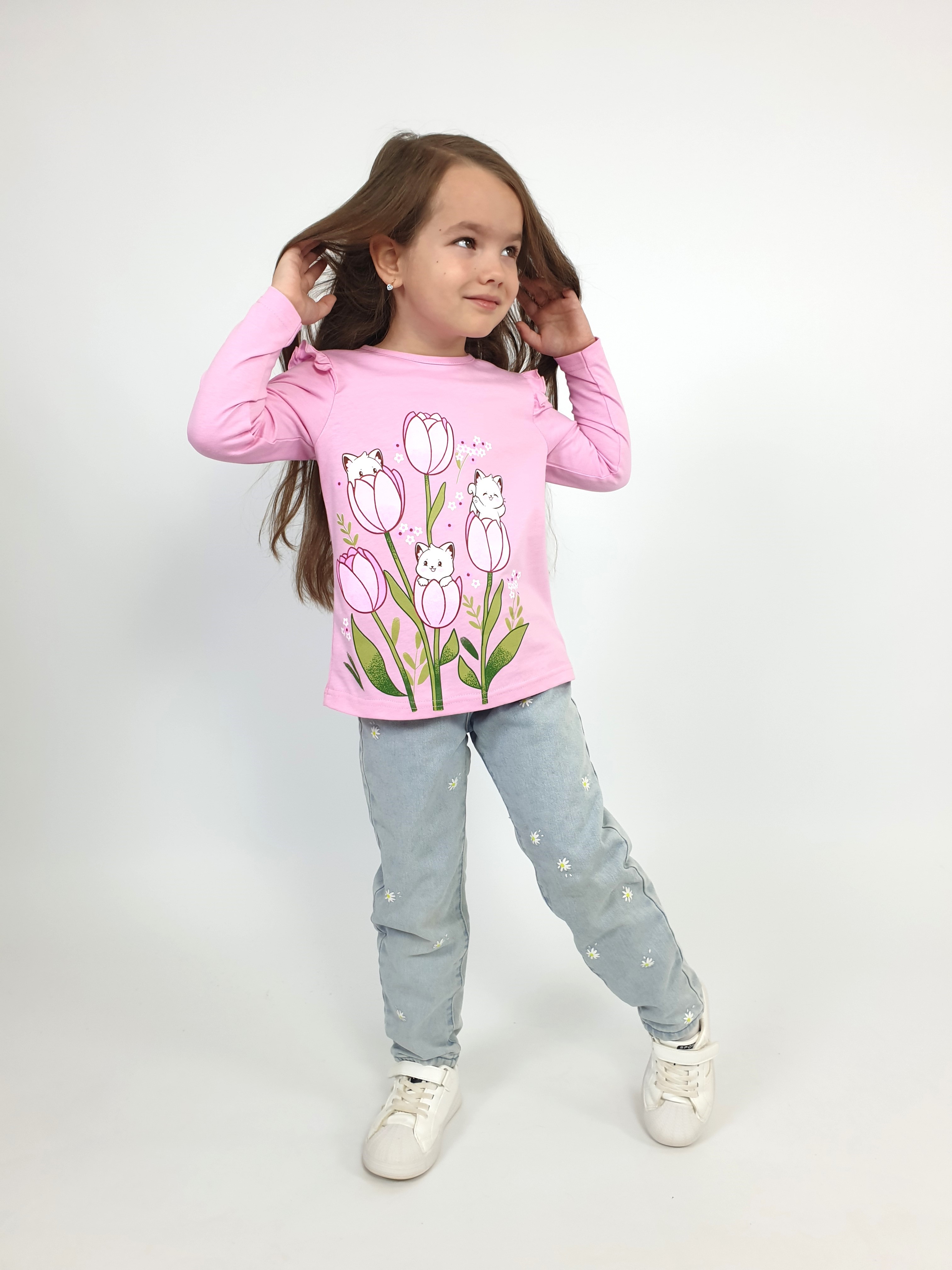 Лонгслив Luneva 4-126-3. - фото 1