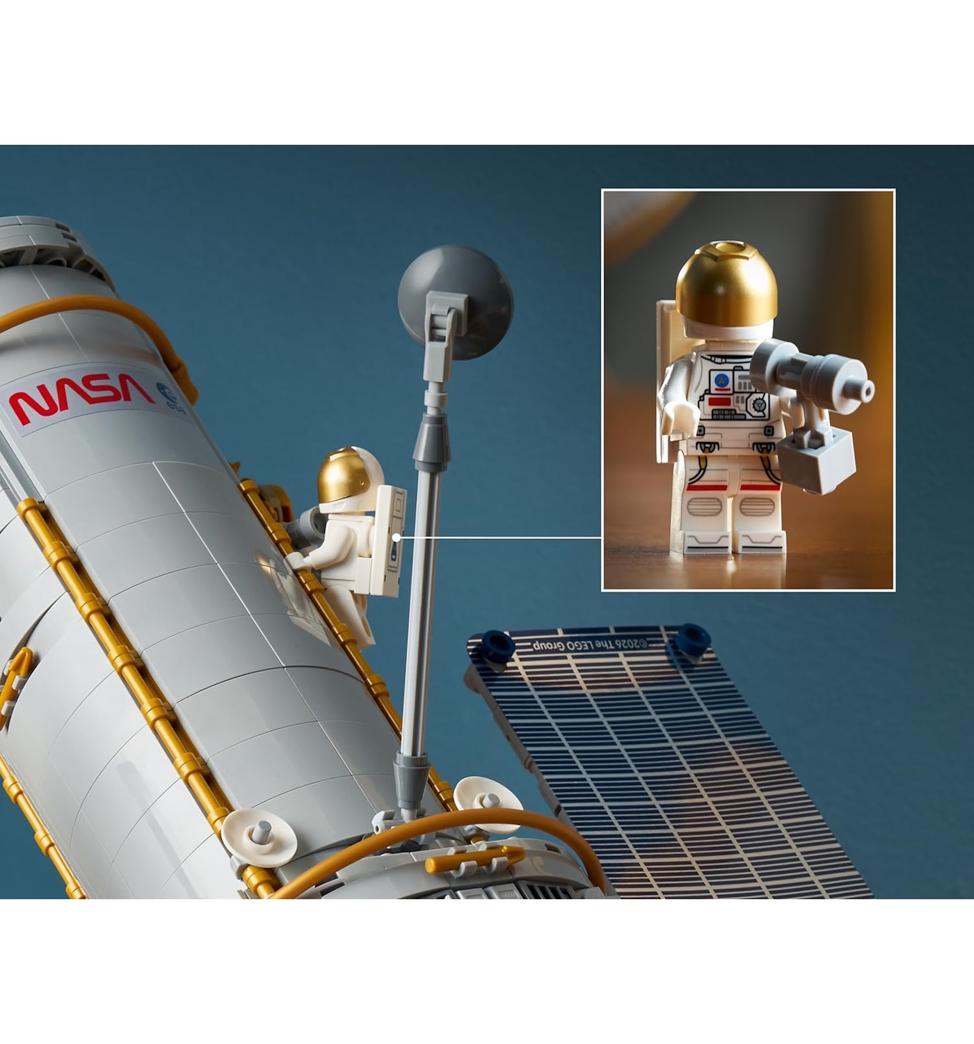 Конструктор LEGO Icons Космический телескоп Хаббл 1252 дет. - фото 4