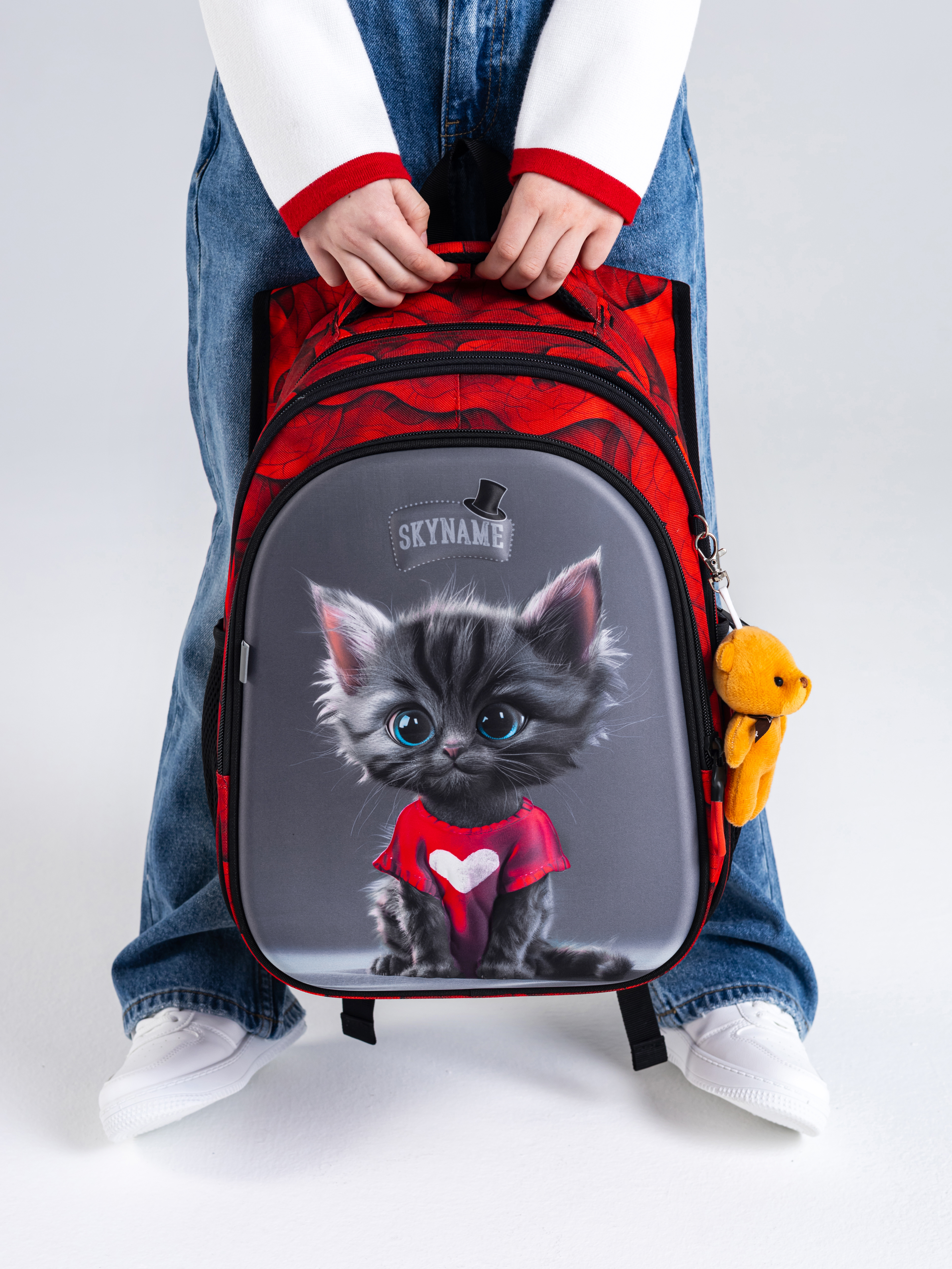 Рюкзак SkyName 1-4 класс, набор 4 в 1 - фото 6