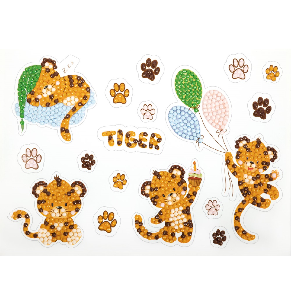 Алмазная мозаика Фрея Озорные тигрята - фото 2