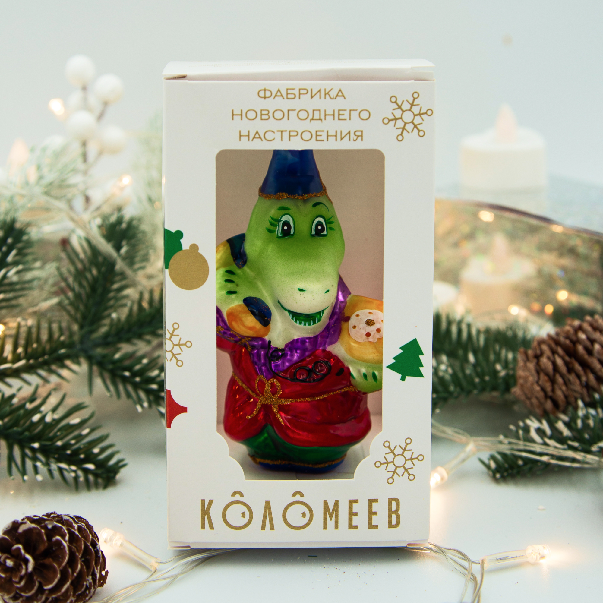 Елочное украшение Коломеев ручная работа - фото 3