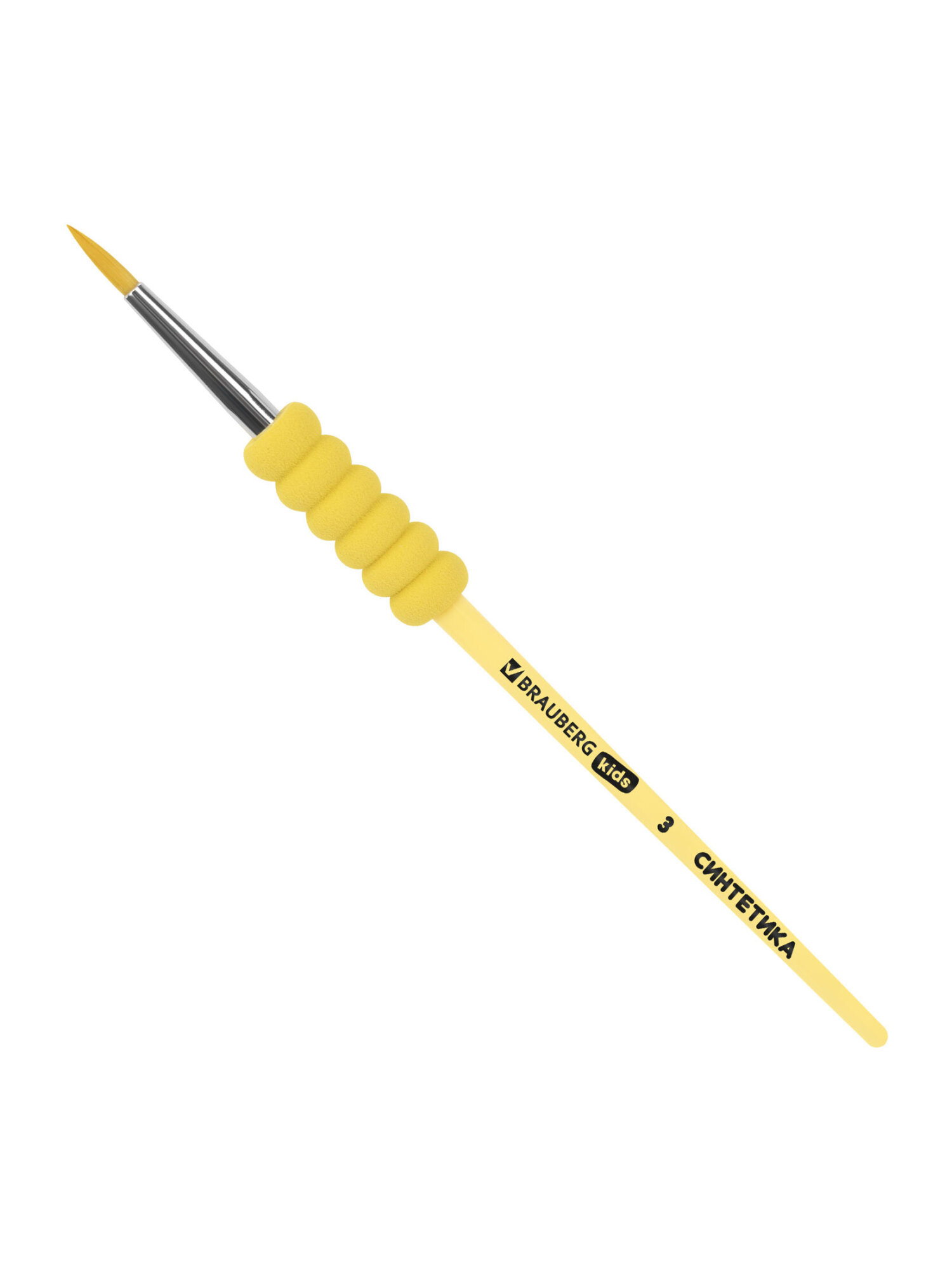 Кисть Brauberg 4 шт. (синтетика) - фото 6