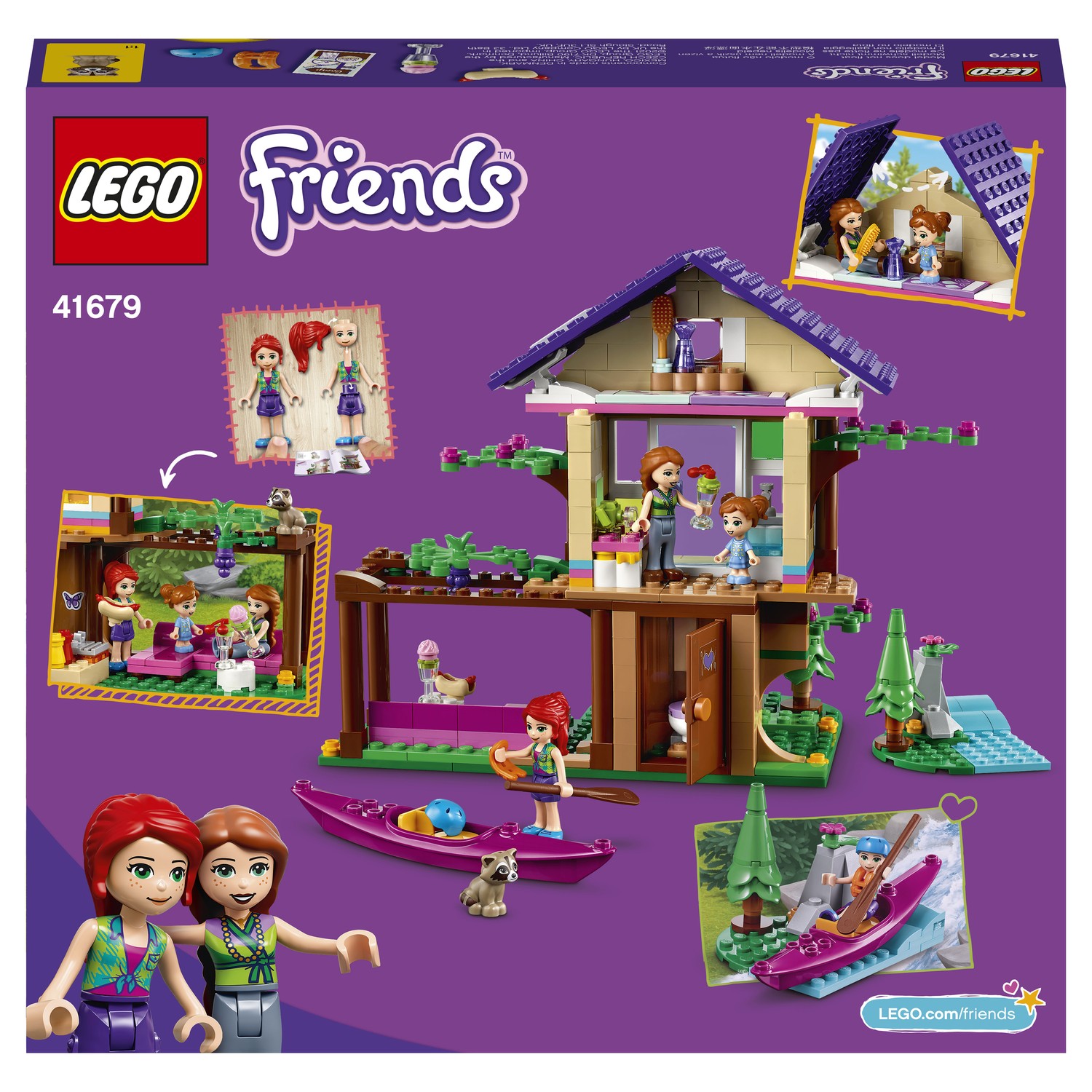 Конструктор LEGO Friends Домик в лесу - фото 3
