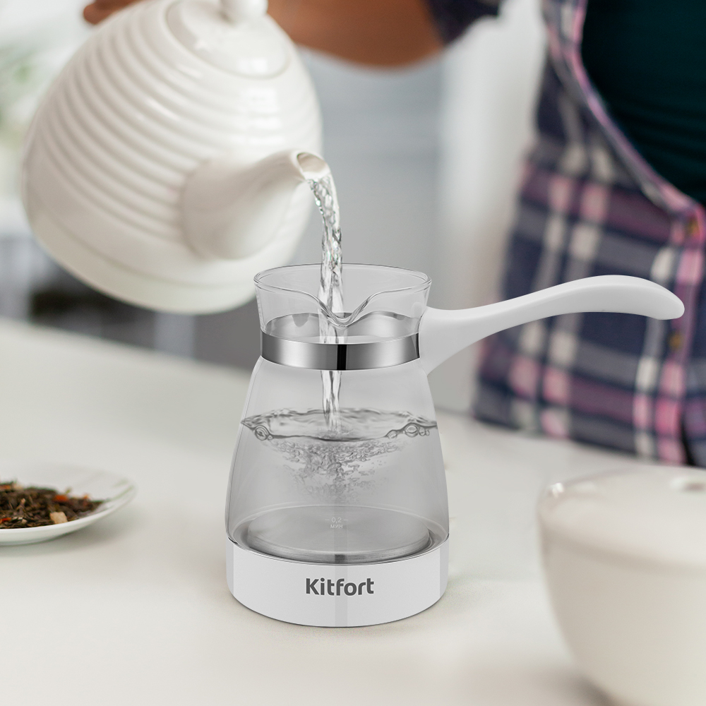 Электрическая турка KITFORT КТ-7132-2 - фото 6