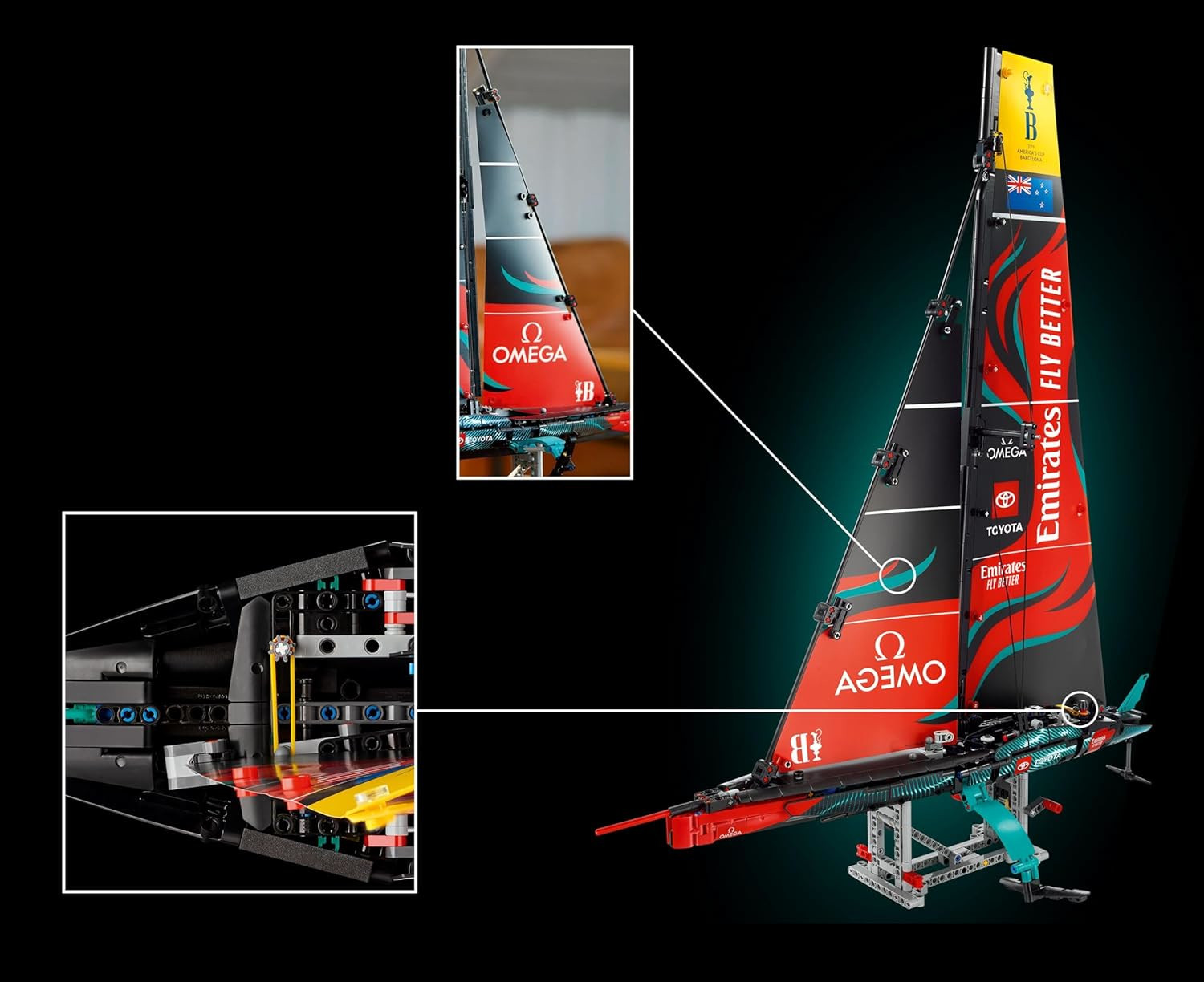 Конструктор LEGO Technic Emirates Team New Zealand 962 дет. - фото 10