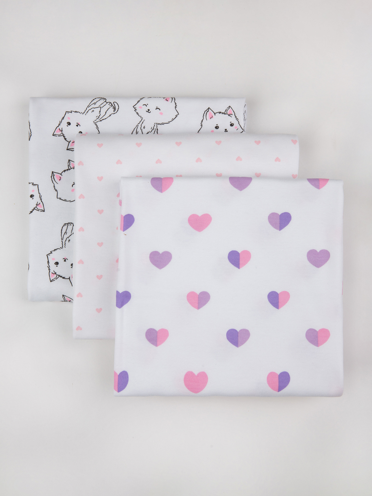 Пелёнка inlovery трикотаж 85х100 см 3 шт. - фото 8