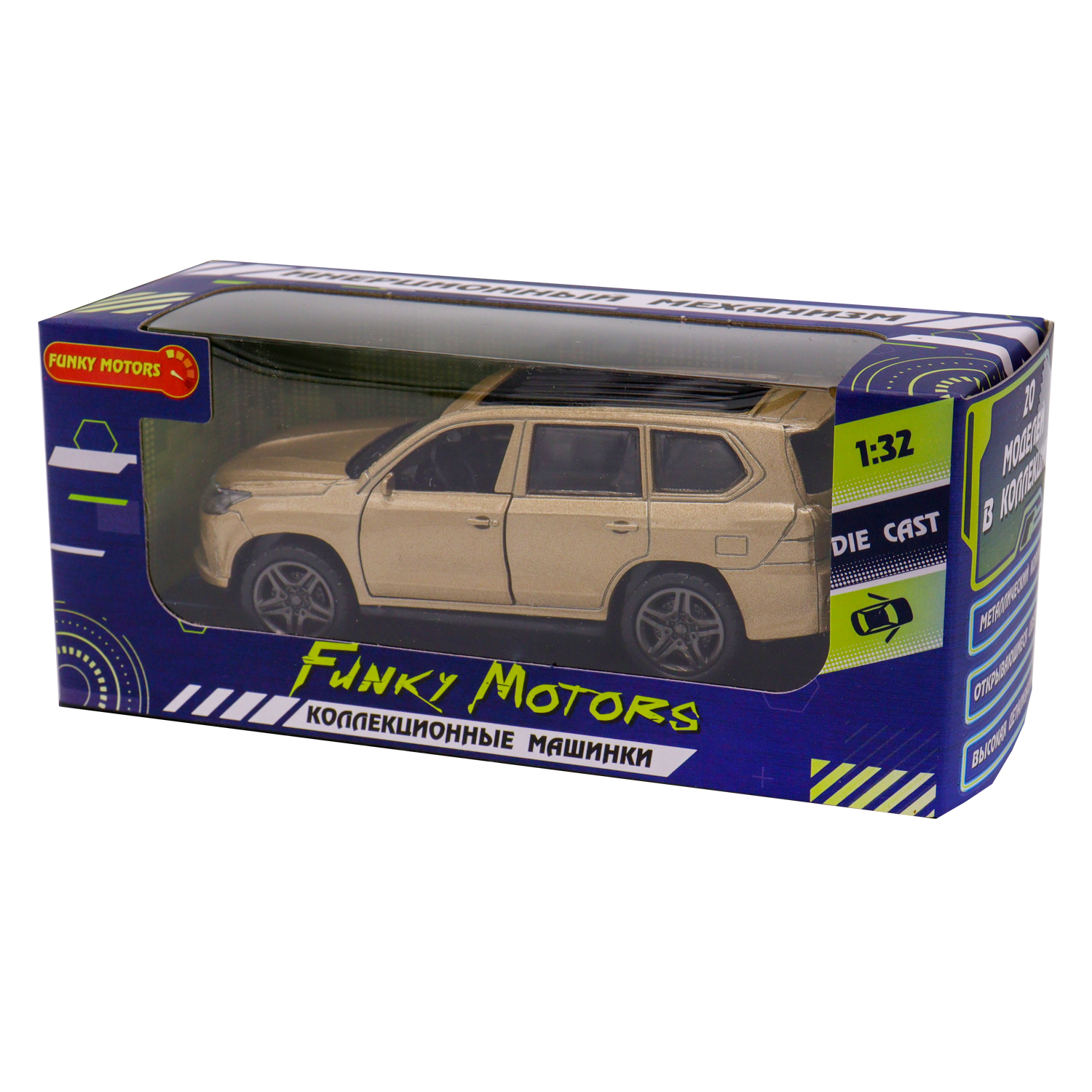 Автомобиль Funky Toys Внедорожник 1:32 FT1101-18 - фото 3