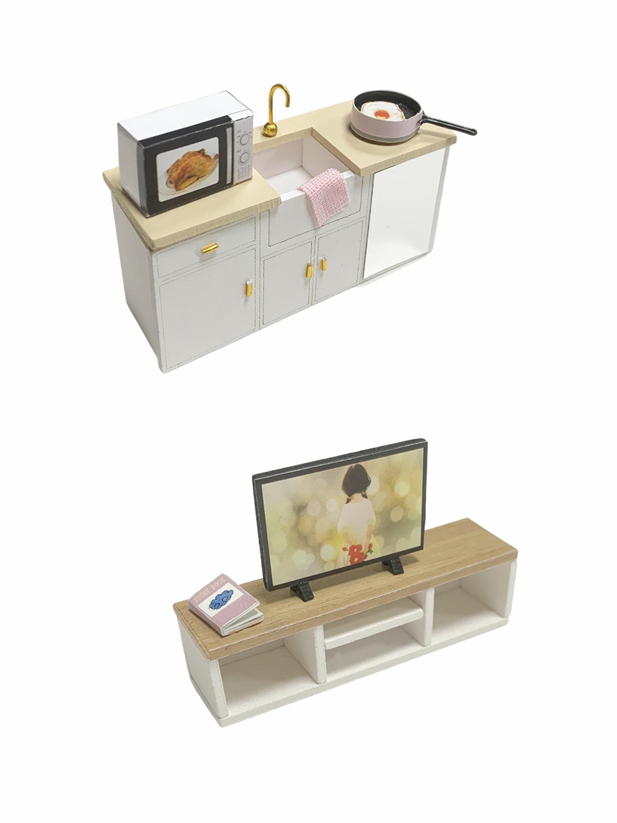 Конструктор Hobby Day Румбокс розовый сканди сборная игровая модель - фото 4