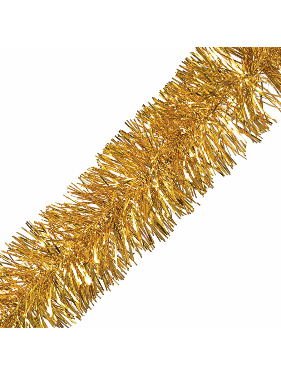 Мишура новогодняя Золотая сказка украшение декор для елки набор 3 шт 100мм х 2м - фото 7