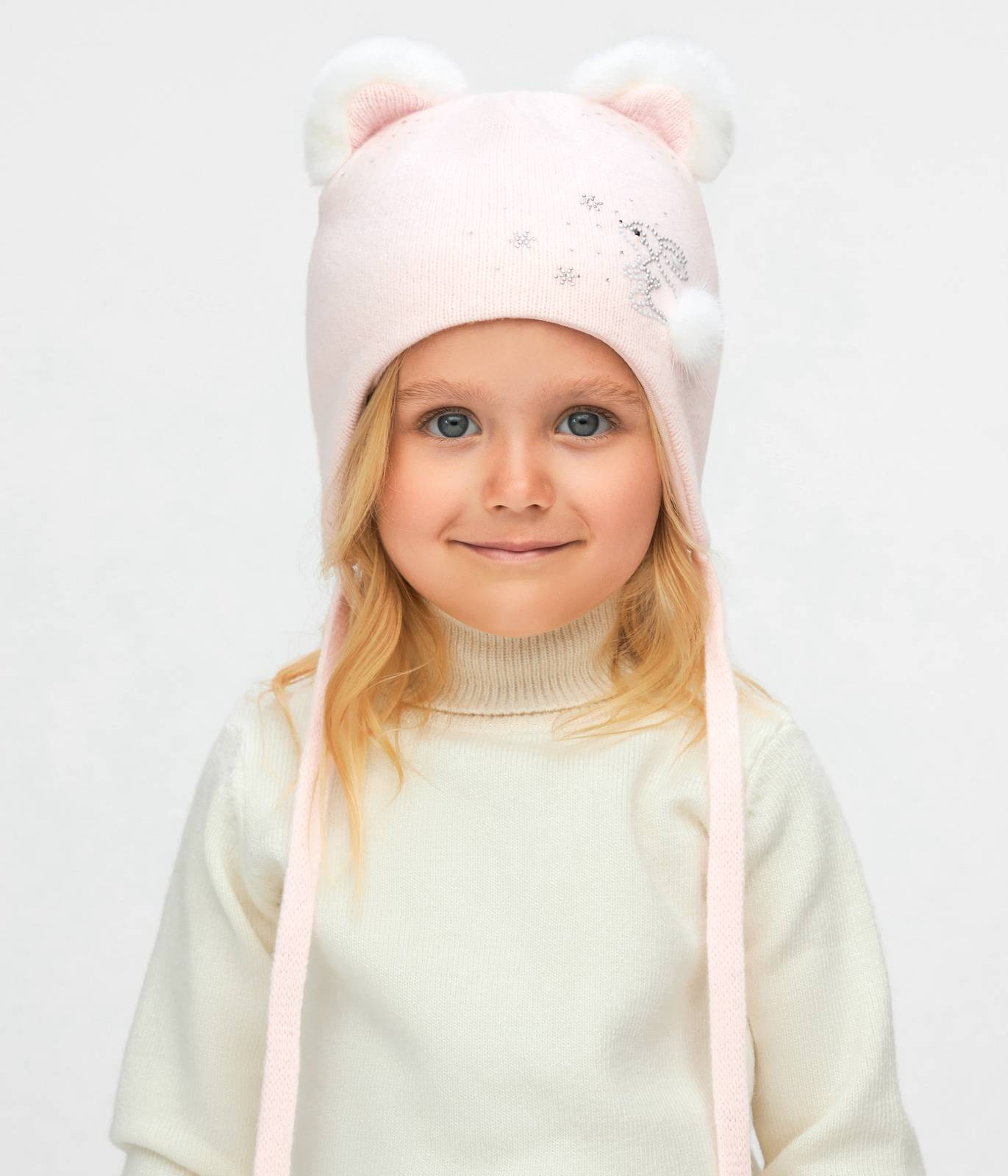 Шапка Totti Kids 11556_Светло-розовый - фото 1