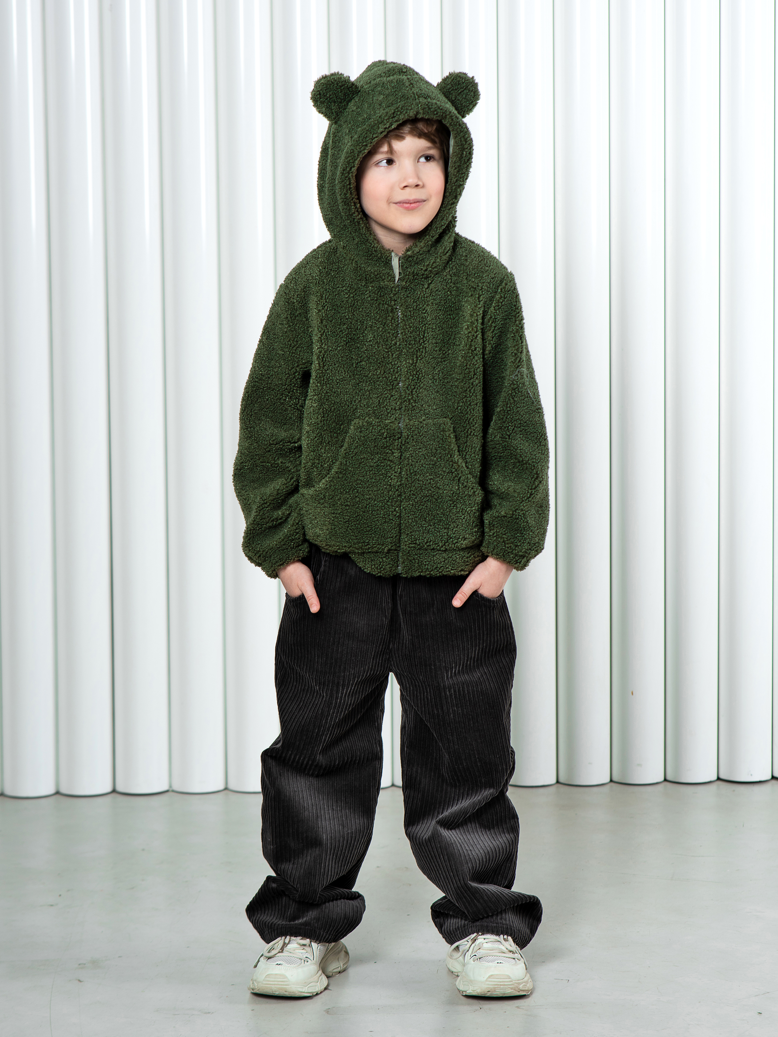 Толстовка LisaWeta FC-01-24 хаки - фото 6