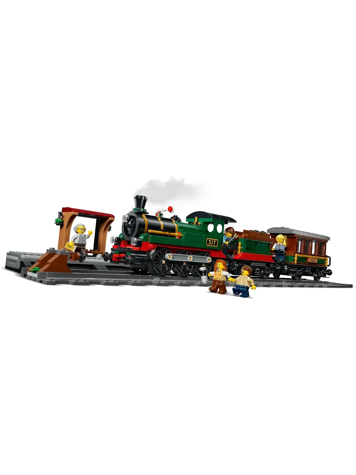 Конструктор LEGO City паровоз со станцией 575 дет. - фото 2