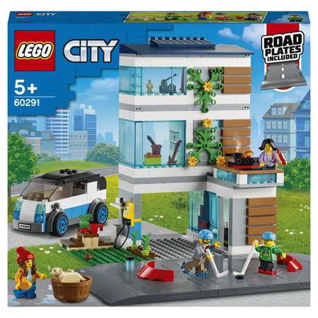 Конструктор LEGO City Современный дом для семьи блочный