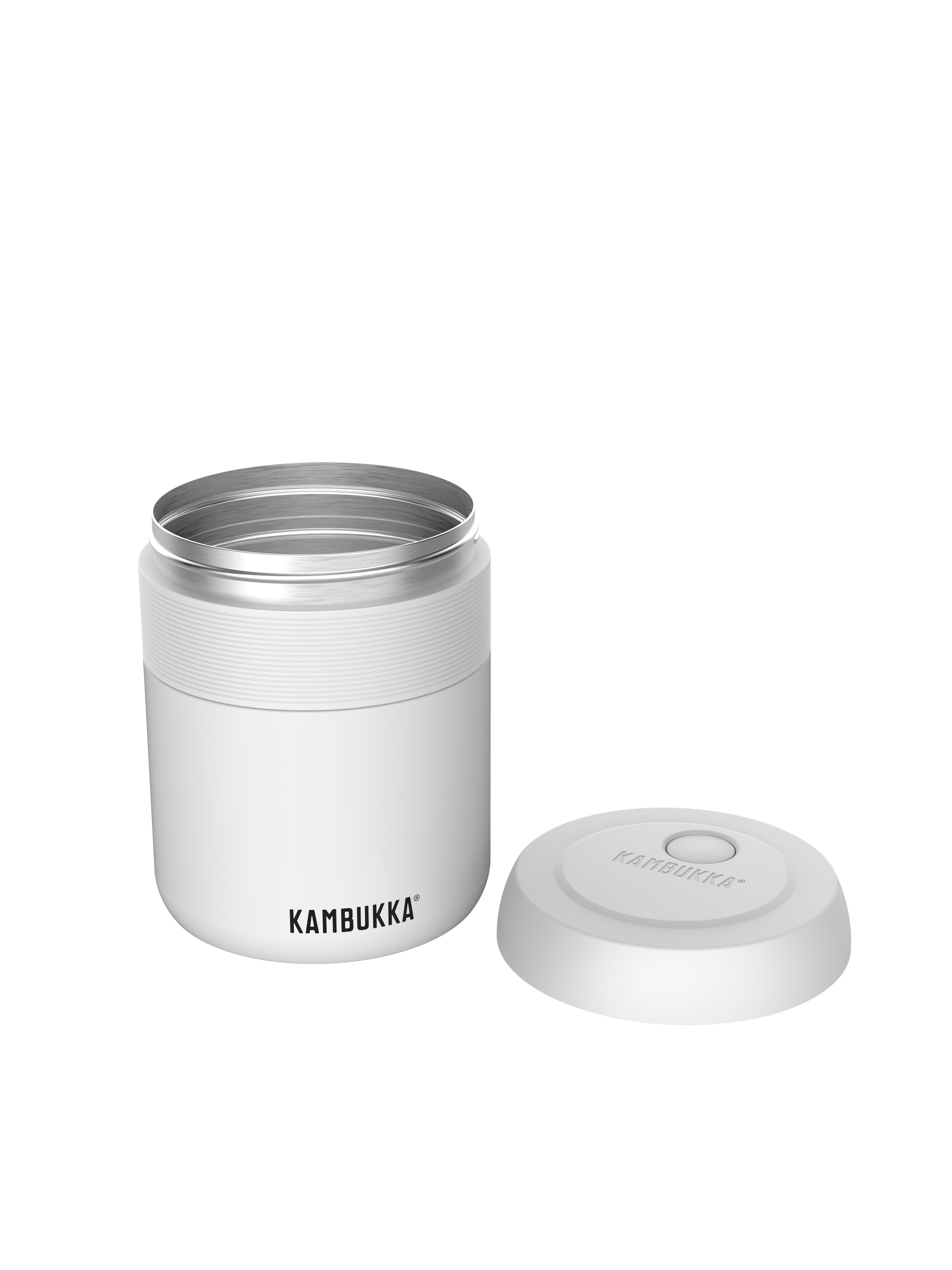 Ланч-бокс с вакуумной изоляцией Kambukka Bora 600мл белый 11-06013 - фото 3
