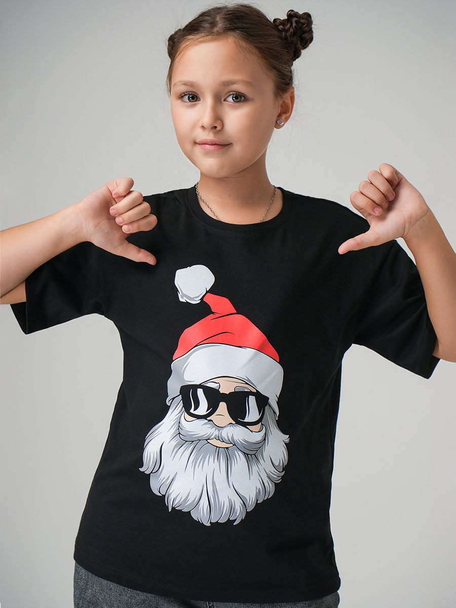 Футболка HappyFox HF0178SPPсанта.черный - фото 9