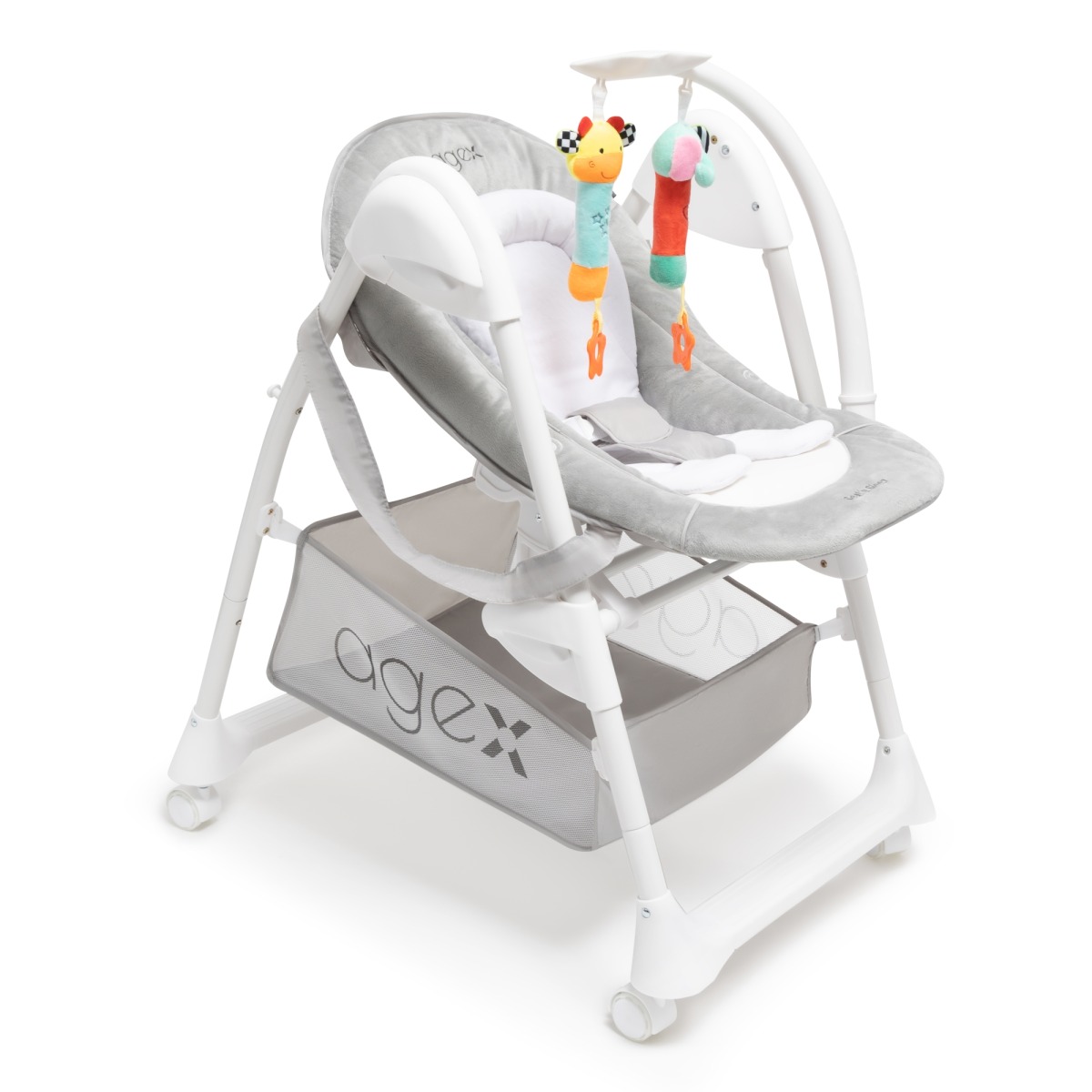 Стульчик для кормления agex Seat n Sleep классический - фото 8