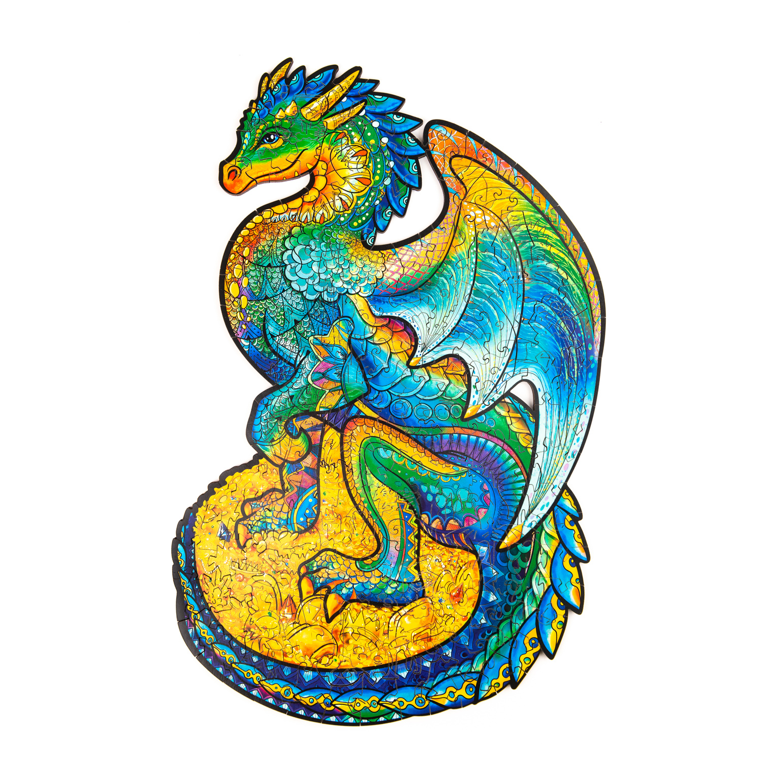 Пазл UNIDRAGON деревянный - фото 12