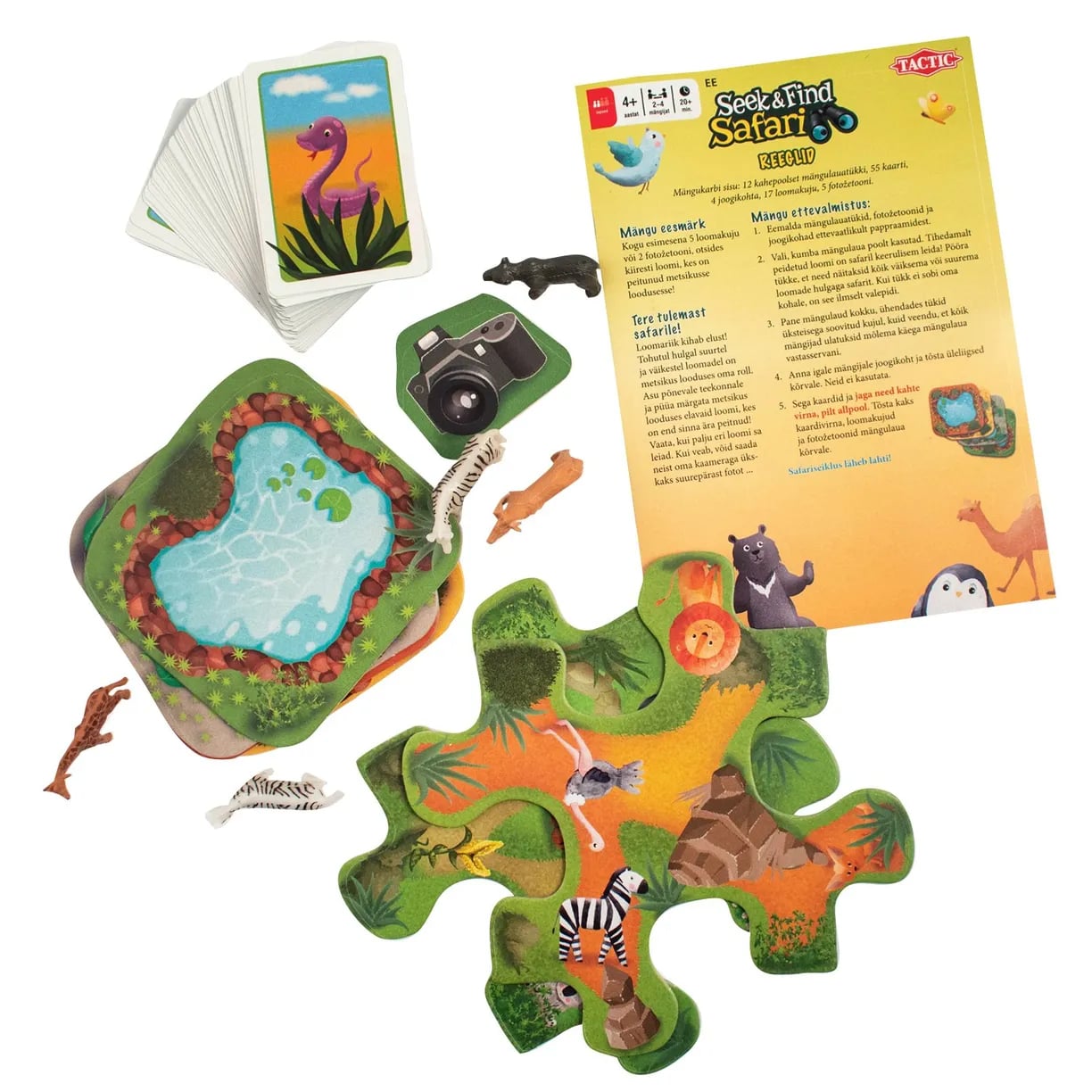 Настольная игра Tactic Games Сик и Файнд Сафари - фото 2