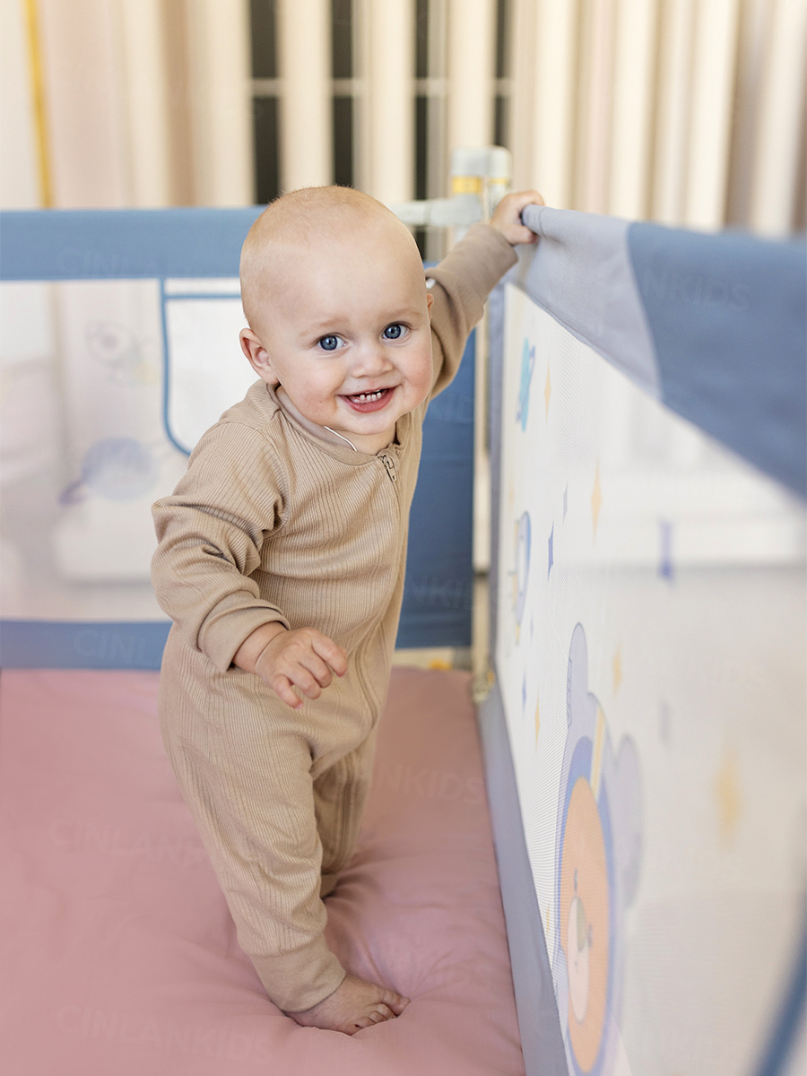 Защитный барьер CINLANKIDS комплект бортиков 180х200 - фото 12