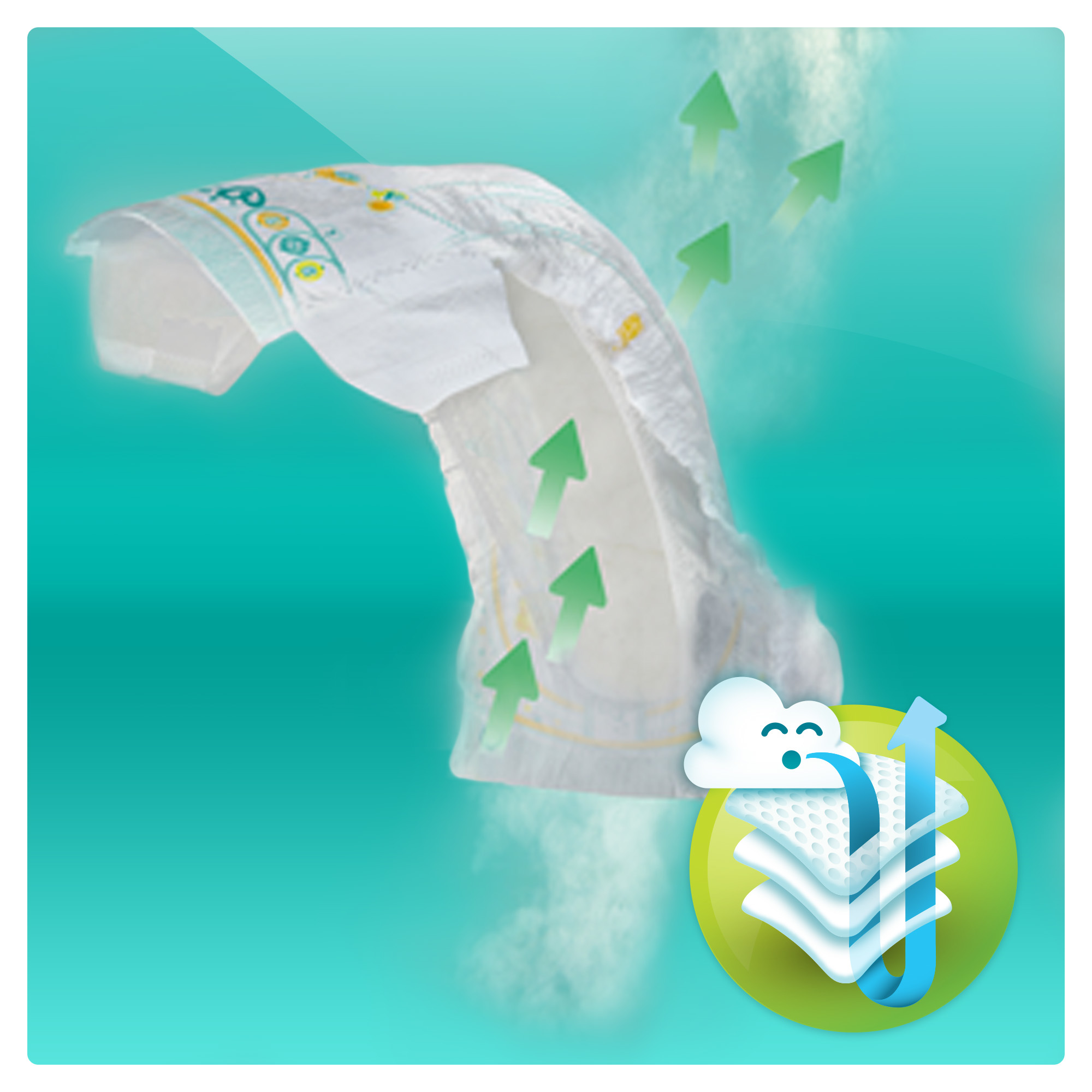 Подгузники Pampers Active Baby-Dry 3 (5-9 кг) 22 шт. - фото 6