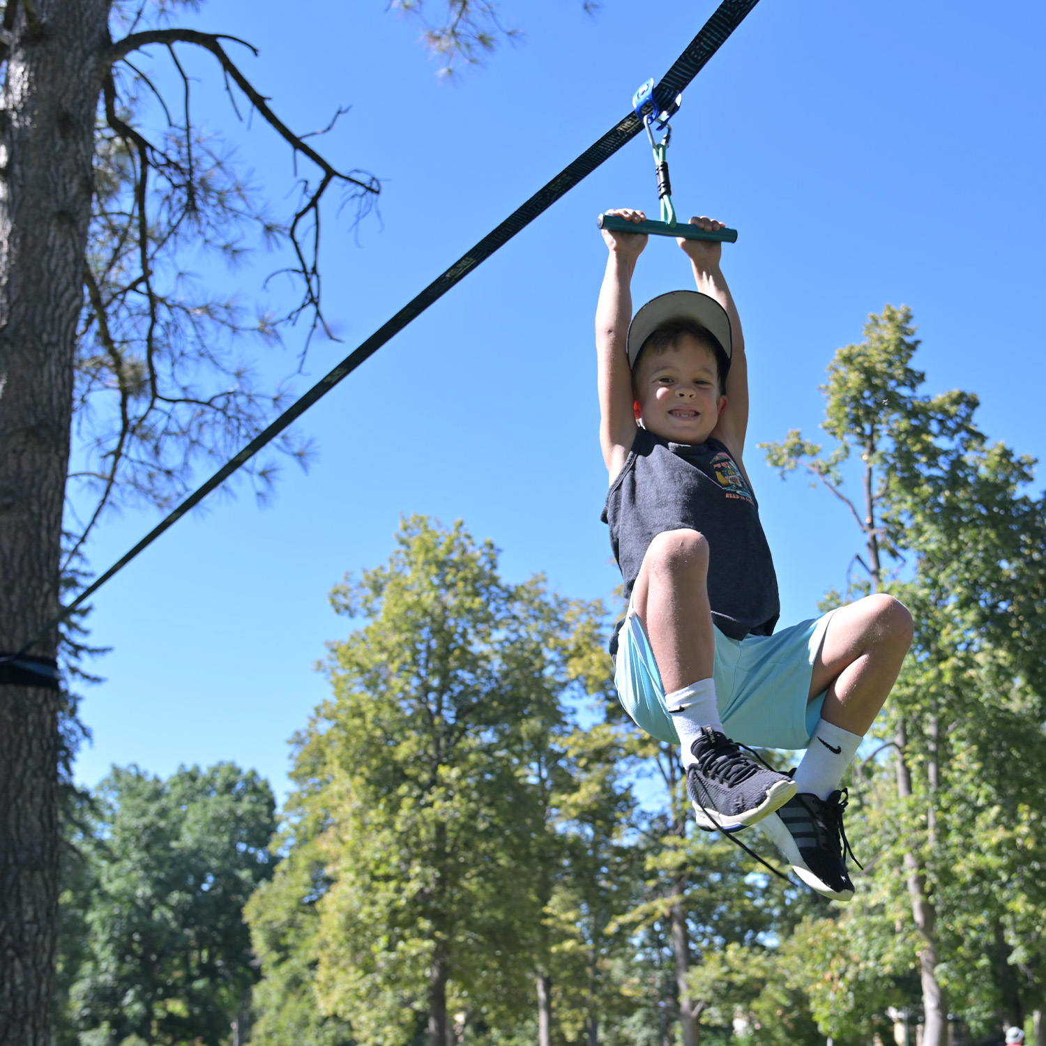 Активная игра Hape роллер‑зиплайн - фото 1