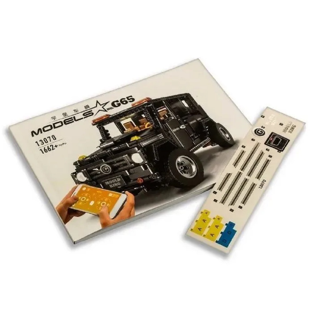 Конструктор Mould King Mercedes-benz Gelandewagen - фото 11