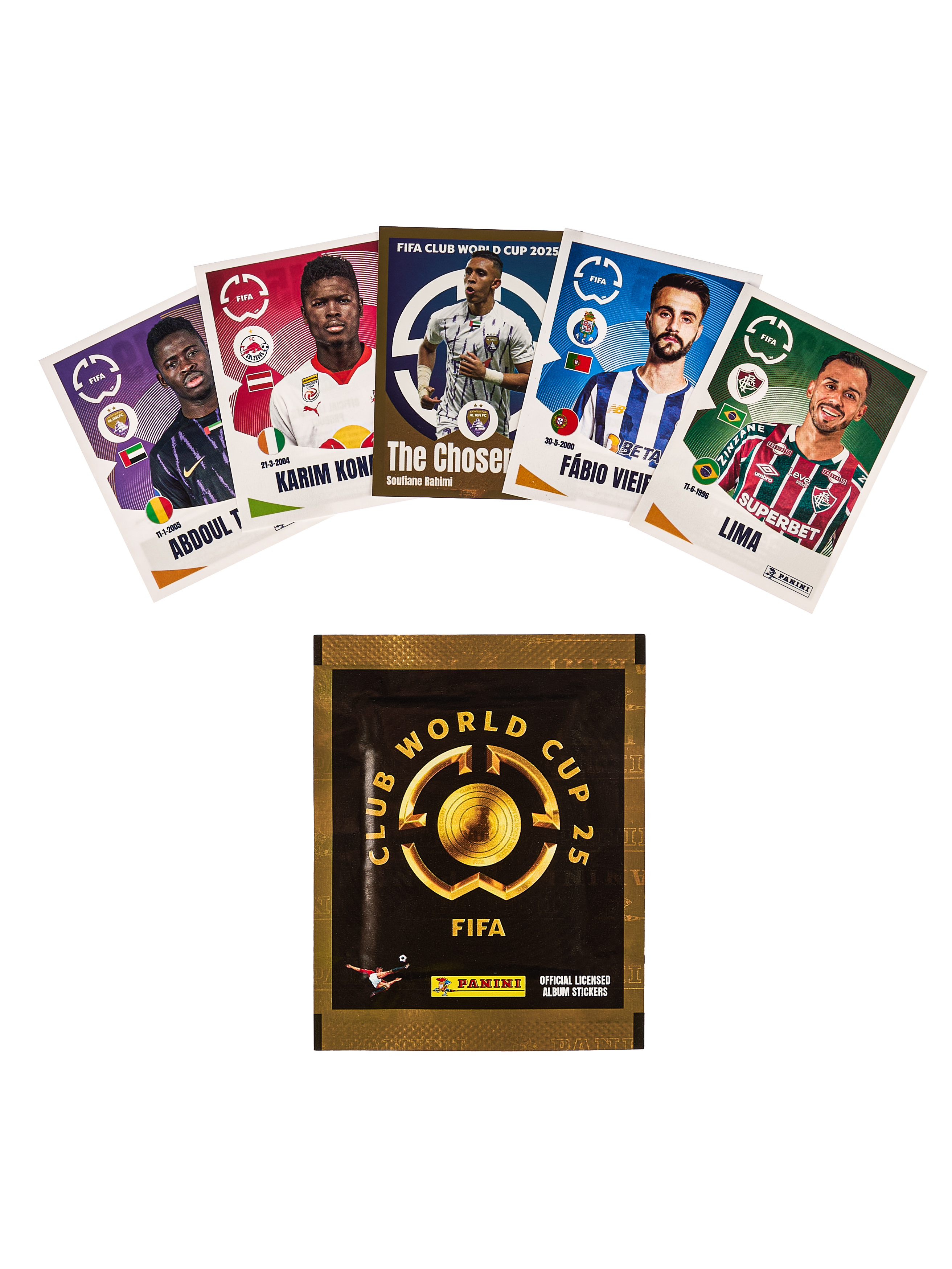 Наклейки Panini FIFA Club World Cup 2025™ 250 шт. - фото 2