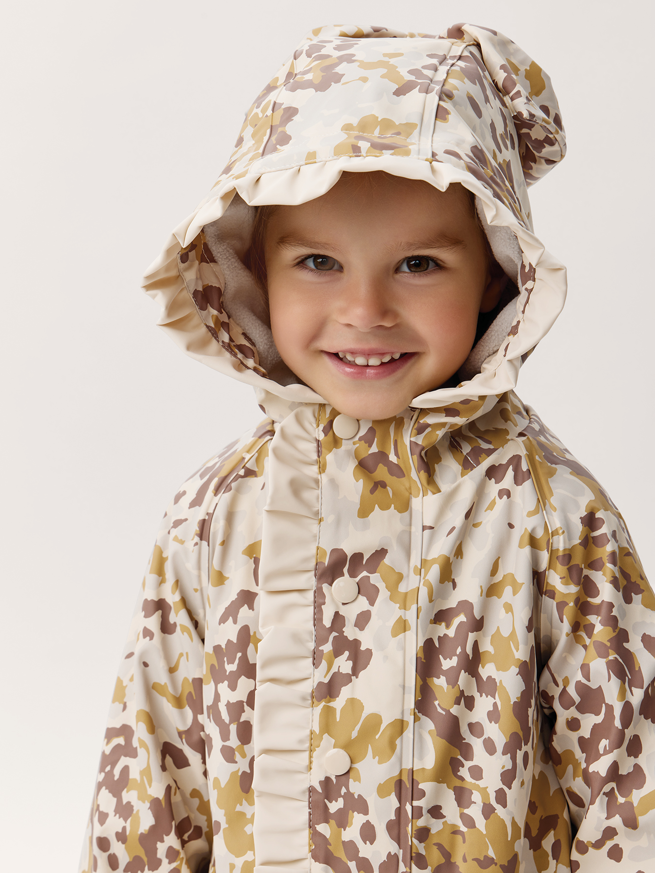 Комбинезон-дождевик Happy Baby 88580-1_beige(camouflage) - фото 5
